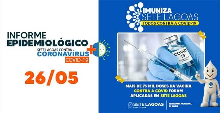 Sete Lagoas avança vacinação de 1ª dose para pessoas com comorbidades contra a Covid